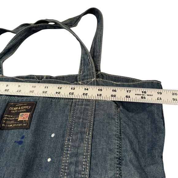 Vintage Ralph Lauren Denim & Supply Bag Purse - Picture 6 of 7